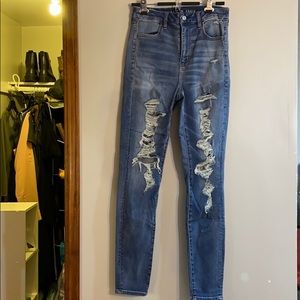 AE Curvy Super High Rise Jeggings